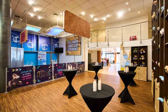 Christmas Parties at London Cable Car