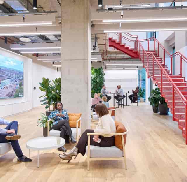 Modern Assembly Rooms in EdCity, a versatile space for corporate events and networking.
