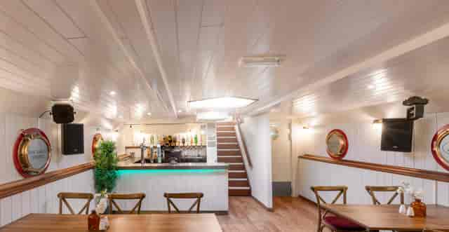 Elegant indoor venue in The Bar At Temple, ideal for intimate gatherings and corporate events.