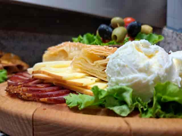 Charcuterie board at Maglian Campus networking reception and corporate event.