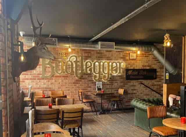 Industrial-chic Bootlegger Bar Cardiff for networking events and corporate receptions.