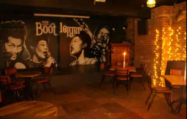 Bootlegger Bars Leeds venue hire: small-group stage space for immersive networking events.