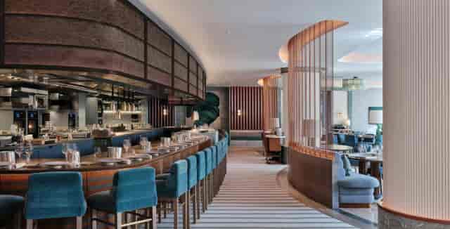 Modern dining space at Ben Nevis Hotel, ideal for upscale events and business meetings.