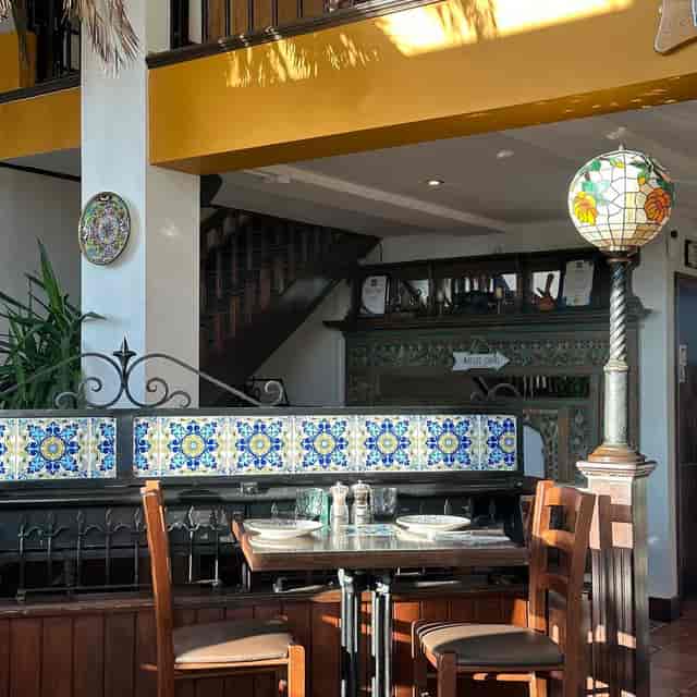 Private dining room at La Regata, intimate venue for high-end corporate events and client dinners.