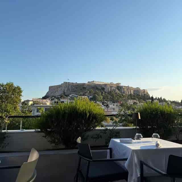 Rooftop venue with historic views, perfect for events and dining experiences.