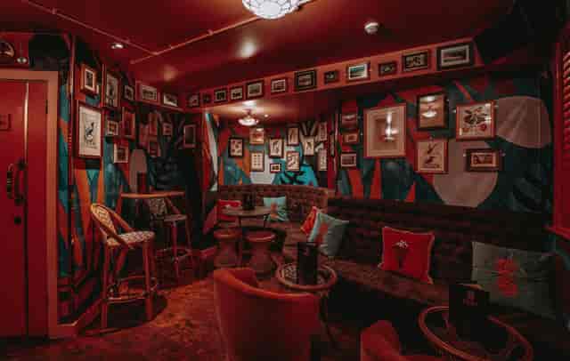 Maximalist breakout room at Paloma Chelsea, ideal for VIP hospitality and evening networking events.