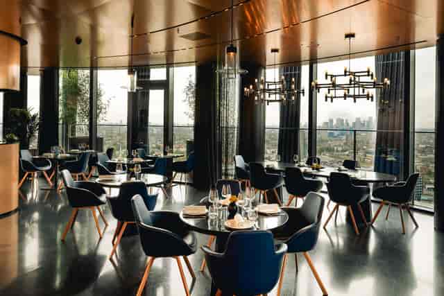 Solaya Restaurant Hoxton: City view, corporate events
