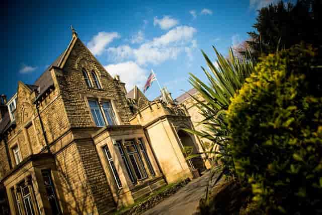 Mansion House venue with lush gardens, ideal for corporate events and meetings.
