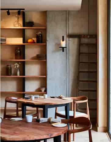 Restaurant St. Barts industrial chic venue for VIP breakout sessions and corporate events.