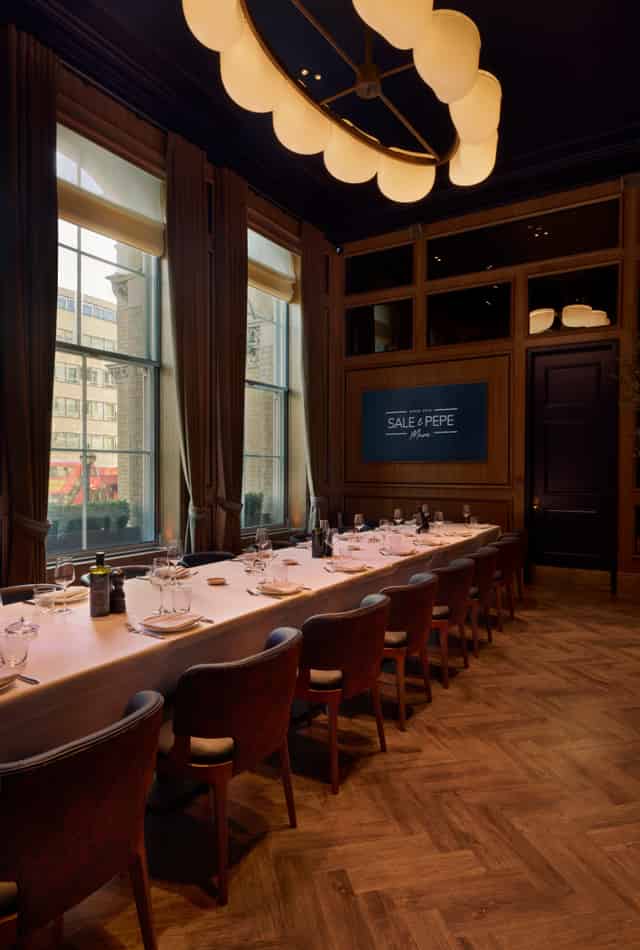 Private dining room