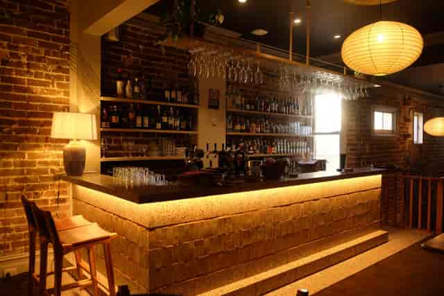 Upstairs Bar Yana Coogee: Industrial-chic space for corporate networking and conference receptions.