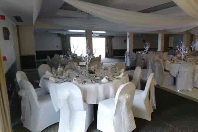 Elegant banquet room at Function Suites, perfect for weddings or corporate events.