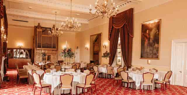 Elegant Crieff Hydro event space, perfect for weddings and formal gatherings.
