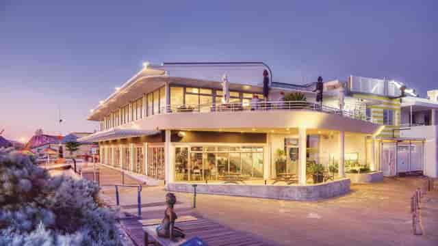 Bathers Beach House waterfront venue for corporate networking and evening social events.