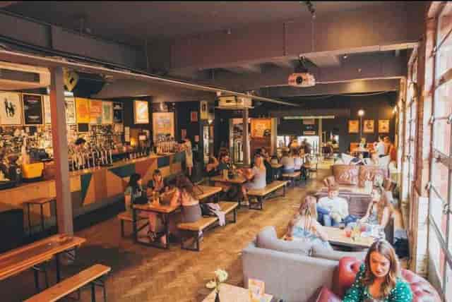 Leeds industrial bar, corporate event, product launch.