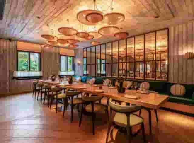 Amalfi Glass Dining Room