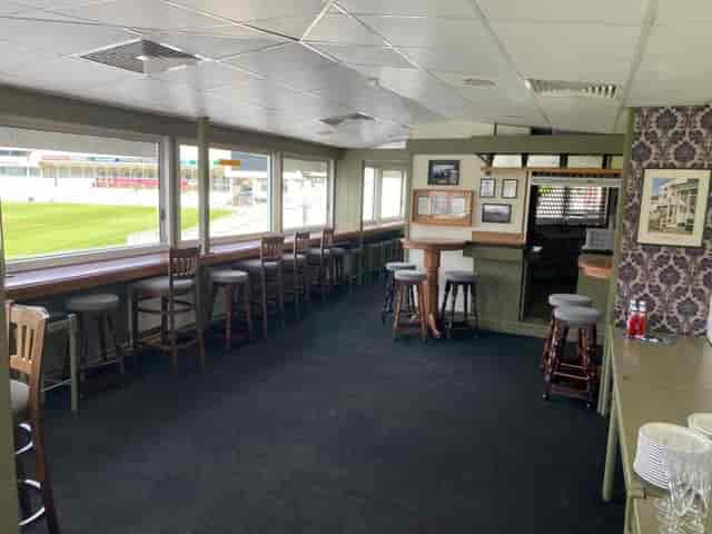 "Upstairs Function Room at The Larwood & Voce, modern space for meetings and receptions"