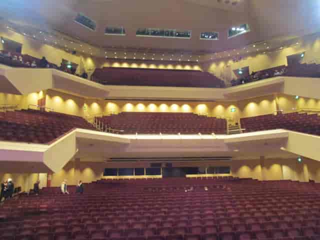 Spacious Royal Concert Hall Auditorium, ideal for large concerts and events.