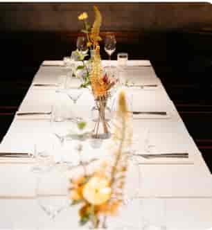 Lasdun Restaurant corporate dinner event.