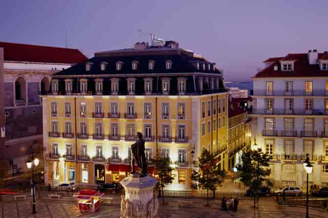 Elegant venue at Bairro Alto Hotel for events and networking in a picturesque urban setting.