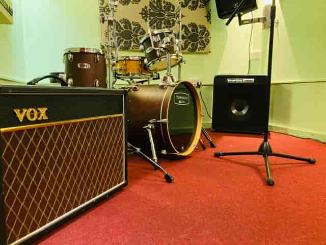 Live music studio setup Brixton Hill event stage