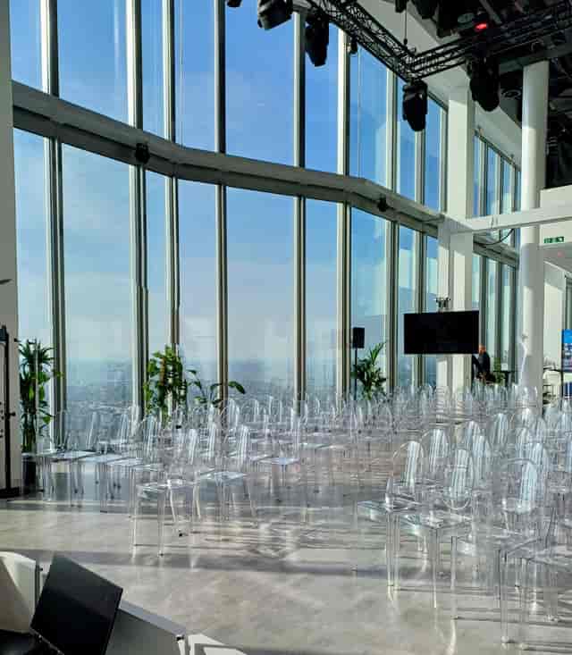 Horizon 22 panel event, city view, corporate awards