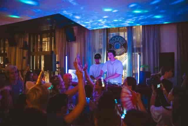 ARCA Bar DJ event, cocktail party, club vibe