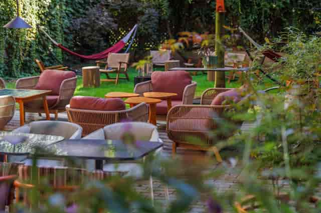 Berlin Garden Salon networking event reception
