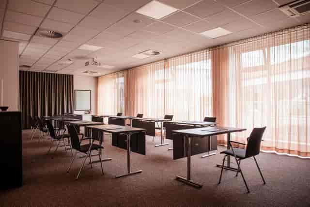 Berlin training room setup, Radisson RED, workshop event
