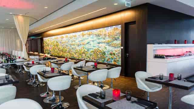 Art'eat Cologne restaurant, modern chic design, event venue