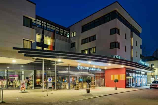 Treverer Park Plaza Trier hotel entrance, conference venue