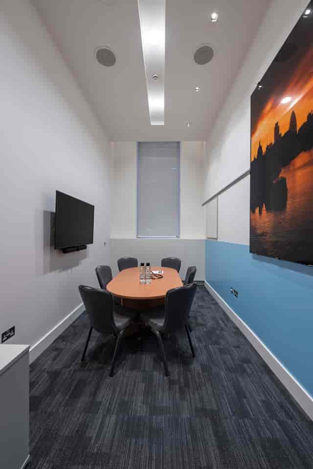 Kao Room boardroom, IET London, modern meeting, executive event