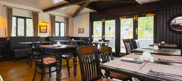 Charming dining space at The Ship Inn Leisure for intimate events and meetings.