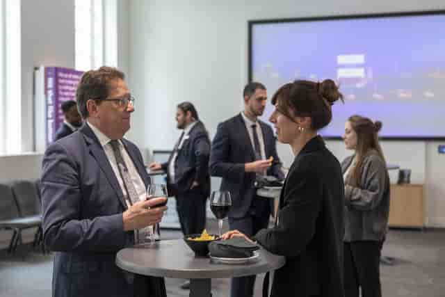 Heaviside Exhibition networking reception London