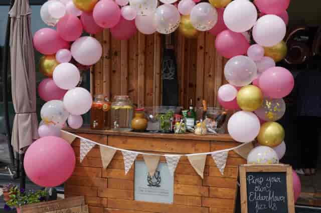 DIY drink bar, party, birthday, bridal shower