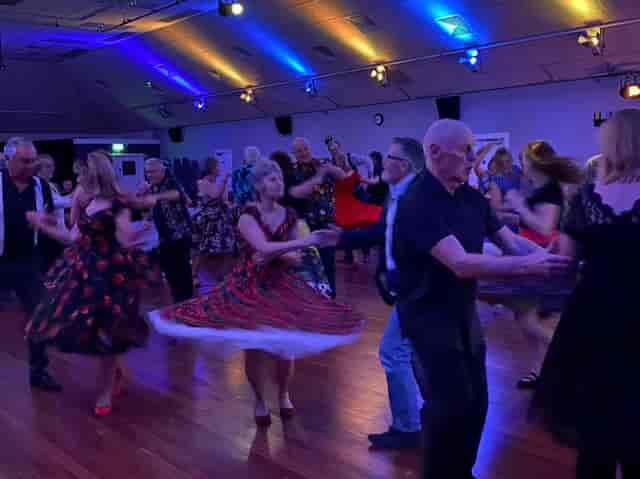 Melksham Hall dance event, themed party, dynamic lighting