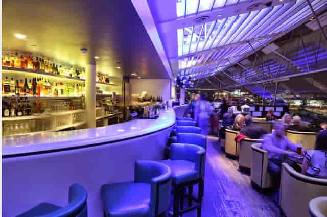 Rooftop bar, London views, cocktail reception, corporate event
