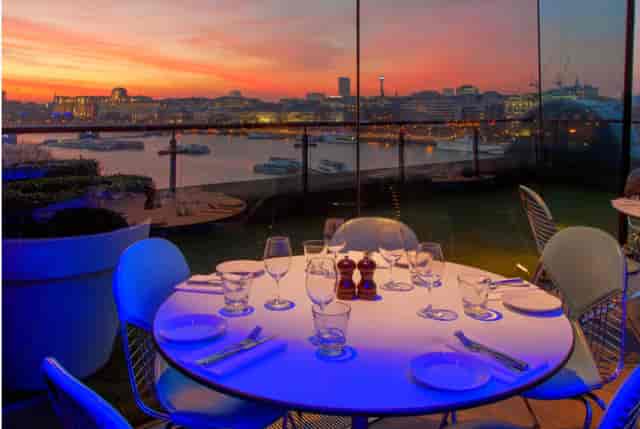 Rooftop Bar Sunset Cocktail Reception Dinner