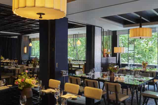 The White Room private dining space, Nobu London, for corporate dinners and executive luncheons.