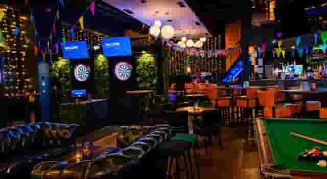 Main Bar & Games Area
