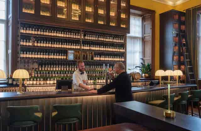 Pip Hills Room bar at The Scotch Malt Whisky Society for VIP networking and corporate receptions.