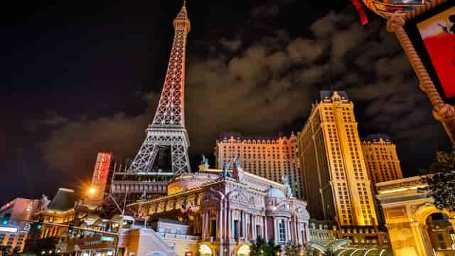 Concorde replica at Paris Las Vegas for gala dinners and brand activations.