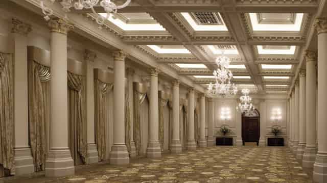Ballroom and the Courtyard