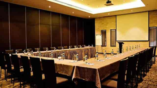 U-shape conference room at DoubleTree Nairobi, perfect for board meetings and corporate presentations.