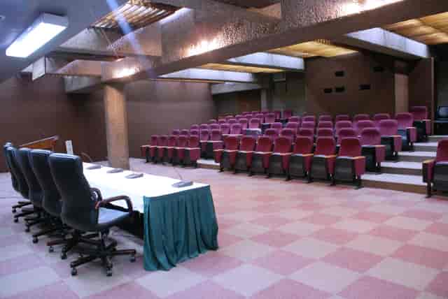 Tiered auditorium at KICC Lenana Hall, a professional conference and seminar event venue.