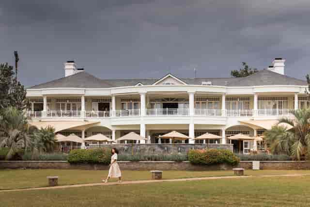 Luxury outdoor event venue at Hemingways Nairobi with terrace space for corporate receptions.