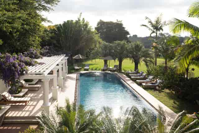 Garden Lawns at Hemingways Nairobi: Luxury outdoor venue for executive corporate retreats.