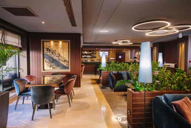 Pirosmani room at Wyndham Grand Tbilisi, upscale event space for VIP meetings and networking.