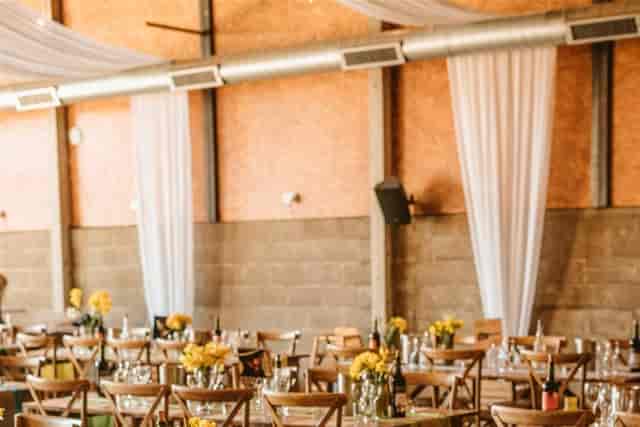 Boulton & Paul Bar event space with industrial chic decor for rustic weddings and receptions.