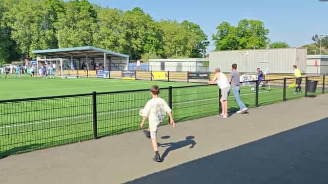 Main Stand & Pitch